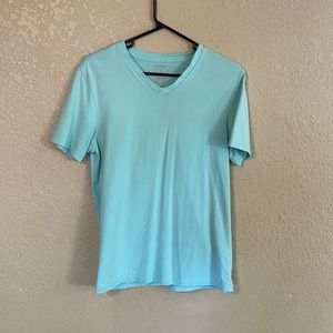 Mint colored Express Stretch V Neck